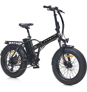 Corelli Voniq MD 250 W 20 Jant 8 Vites Katlanır Şehir / Tur Elektrikli Bisiklet Siyah