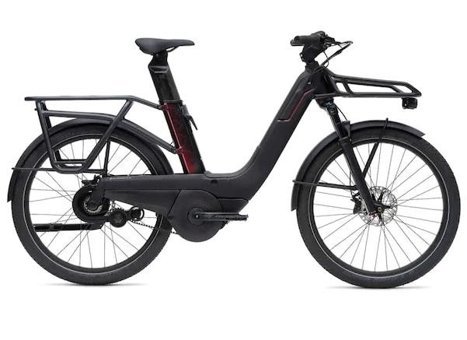 Vaast Enviolo 500 W 120 Km 27.5 Jant 10 Vites Şehir / Tur Elektrikli Bisiklet Siyah Kırmızı