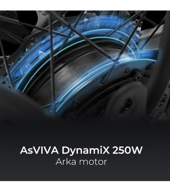 Asvıva B15 Pedelec 250 W 100 Km 28 Jant 7 Vites Şehir / Tur Elektrikli Bisiklet Antrasit Gri