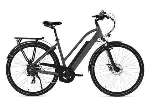Asvıva B15 Pedelec 250 W 100 Km 28 Jant 7 Vites Şehir / Tur Elektrikli Bisiklet Antrasit Gri