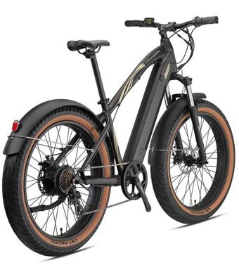 Loop Cruıser 250 W 100 Km 26 Jant 7 Vites Dağ Elektrikli Bisiklet Siyah