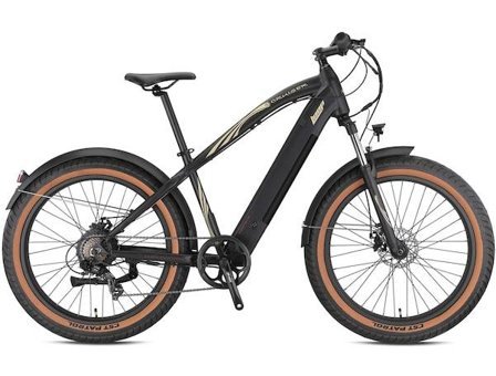 Loop Cruıser 250 W 100 Km 26 Jant 7 Vites Dağ Elektrikli Bisiklet Siyah