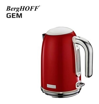 Berghoff Gem Retro Çelik 1.7 lt 2200 W Kırmızı Kettle