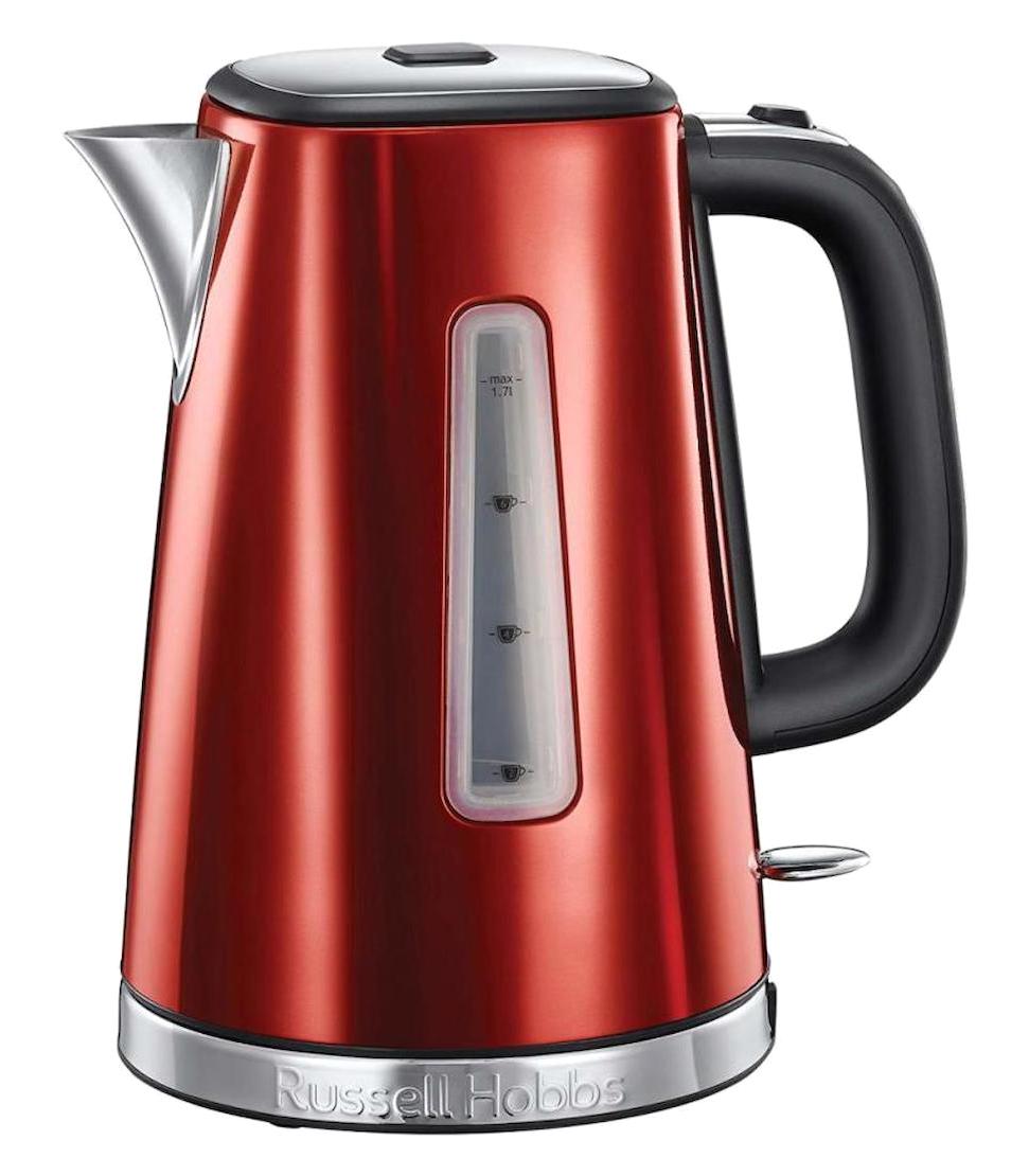Russell Hobbs Hobbs Çelik 1.7 lt 2400 W Kırmızı Kettle