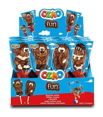 Şölen Ozmo Fun Sütlü Çikolata 23 gr 24 Adet
