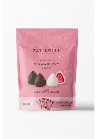 Patiswiss Draje Çilekli Çikolata 80 gr