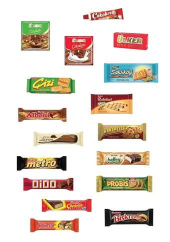 Ülker Karışık Çikolata 17 Adet