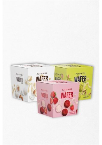 Patiswiss Wafer Balls Karışık Çikolata 80 gr 3 Adet