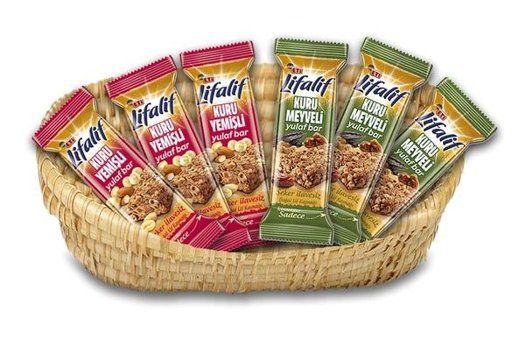 Eti Bar Kuruyemişli-Meyveli Çikolata 35 gr 24 Adet