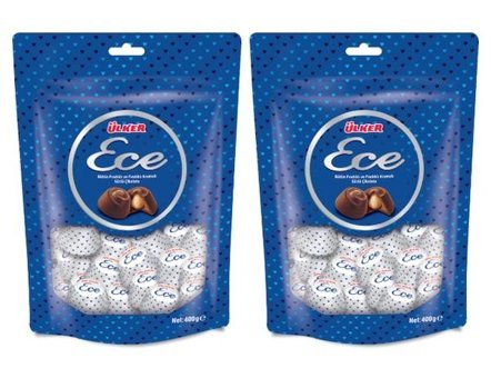 Ece Ece Fındıklı-Sütlü Çikolata 350 gr 2 Adet
