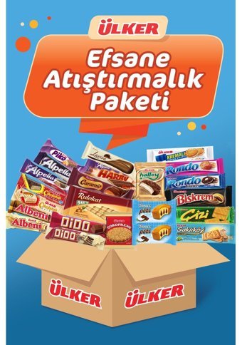 Ülker Efsane Karışık Çikolata 23 Adet