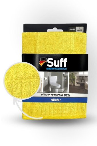 Suff Nilüfer Mikrofiber Temizlik Bezi Tekli