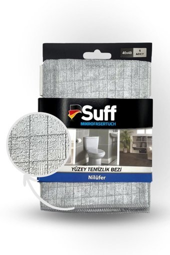 Suff Nilüfer Mikrofiber Temizlik Bezi Tekli