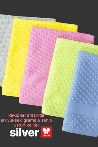 Silver Home Mikrofiber Temizlik Bezi 5'li