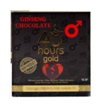 48 Hours Bitter-Ginsengli Çikolata 16 gr