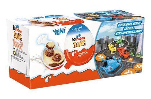 Kinder Joy Sütlü Çikolata 20 gr 3 Adet