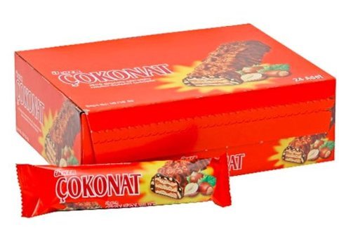 Ülker Çokonat Fındıklı Çikolata 33 gr 24 Adet
