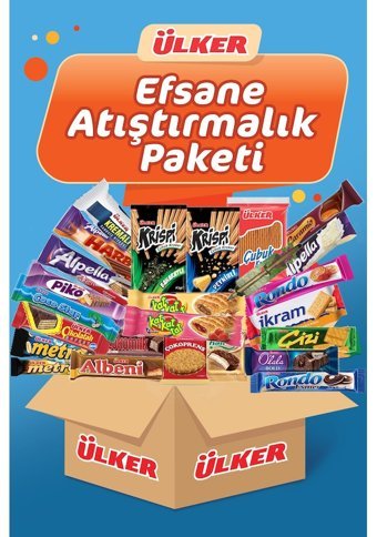Ülker Dolu Dolu Karışık Çikolata 25 Adet