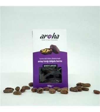 Aroha Antep Fıstıklı-Hurmalı Çikolata 150 gr