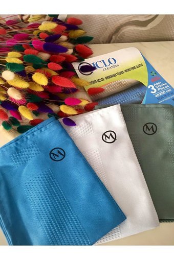 Mıclo Cleanıng Mikrofiber Temizlik Bezi 3'lü