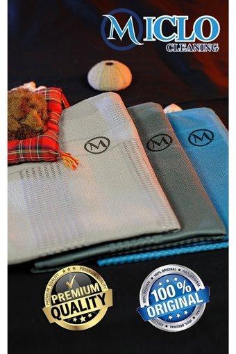 Mıclo Cleanıng Mikrofiber Temizlik Bezi 3'lü