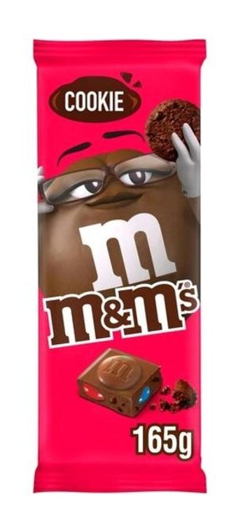 M&M's Cookie Bar Sütlü Çikolata 165 gr