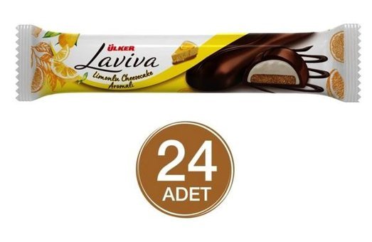 Ülker Laviva Limonlu Çikolata 35 gr 24 Adet