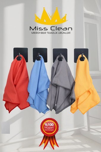 Missclean Mikrofiber Temizlik Bezi 4'lü