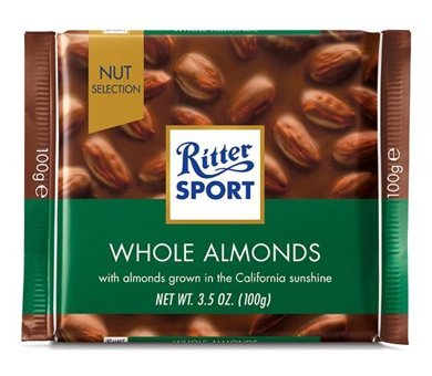 Ritter Sport Bademli Çikolata 100 gr