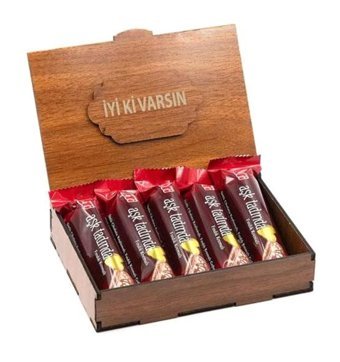 Nostaljik Lezzetler Aşk Tadında Fındıklı Çikolata 5 Adet