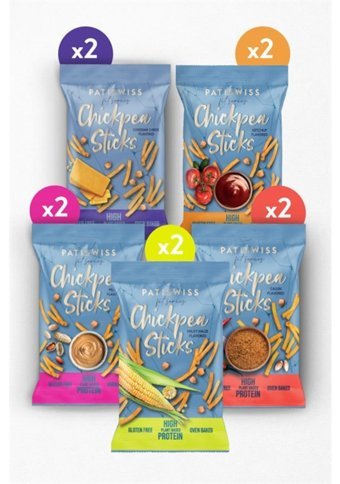 Patiswiss Nohutlu Çikolata 80 gr 10 Adet