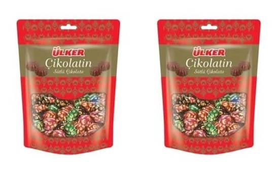 Ülker Çikolatin Sütlü Çikolata 350 gr 2 Adet