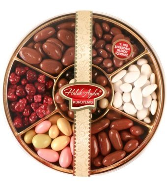 Haluk Aydın Kuruyemiş Draje Portakallı-Sütlü Çikolata 420 gr