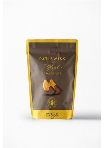 Patiswiss Glazed Portakallı Çikolata 80 gr