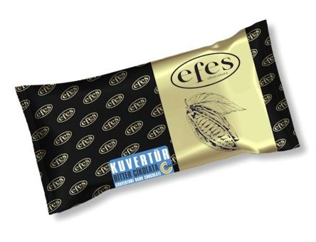 Efes Çikolata Kuvertür Bitter Çikolata 2500 gr