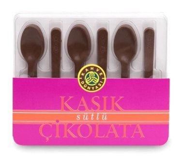 Kahve Dünyası Kaşık Bitter Çikolata 8 gr 6 Adet