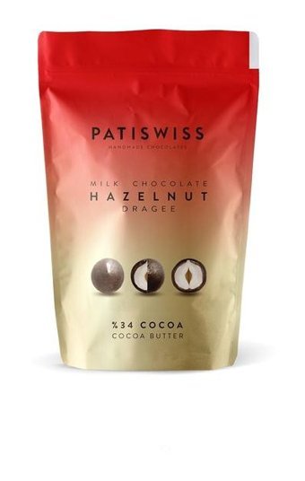 Patiswiss Draje Fındıklı Çikolata 80 gr