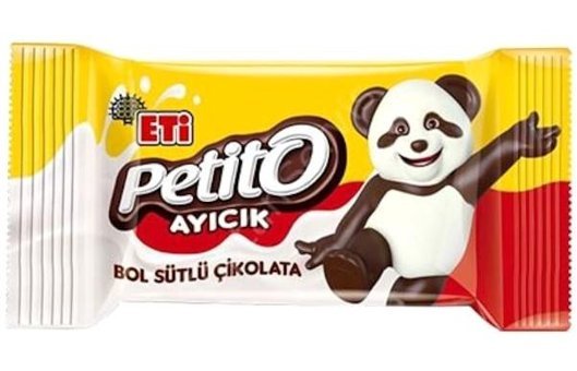 Eti Petito Ayıcık Sütlü Çikolata 8 gr 48 Adet