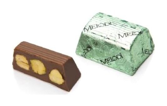 Melodi Baton Antep Fıstıklı Çikolata 500 gr