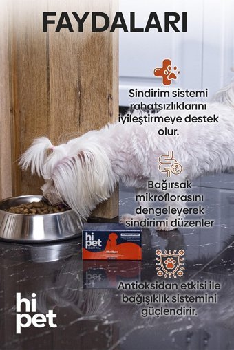 Hi Pet C Vitaminli Tüy Sağlığı İçin 2 gr 30 Adet Toz Köpek Vitamini
