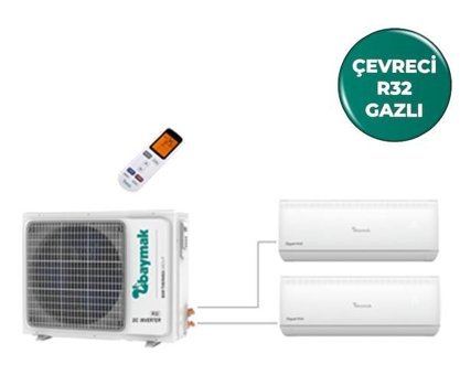 Baymak Elegant Prime 18000 Btu A++ Enerji Sınıfı R410A Multi İnverter Split Duvar Tipi Klima