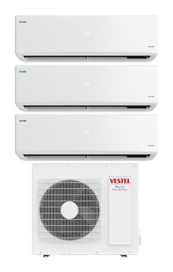 Vestel Flora Doğa 11600 Btu A++ Enerji Sınıfı R410A Multi İnverter Split Duvar Tipi Klima