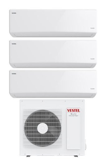 Vestel Flora Doğa 11600 Btu A++ Enerji Sınıfı R410A Multi İnverter Split Duvar Tipi Klima
