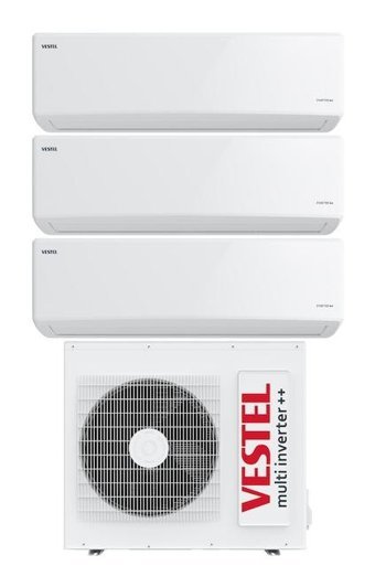Vestel Flora Doğa 11600 Btu A++ Enerji Sınıfı R410A Multi İnverter Split Duvar Tipi Klima