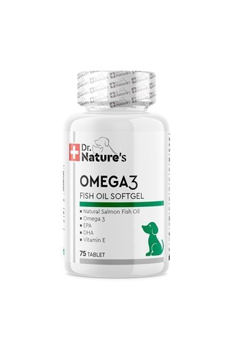 Dr. Nature's Dog Omega 120 gr 60 Adet Jel Köpek Vitamini