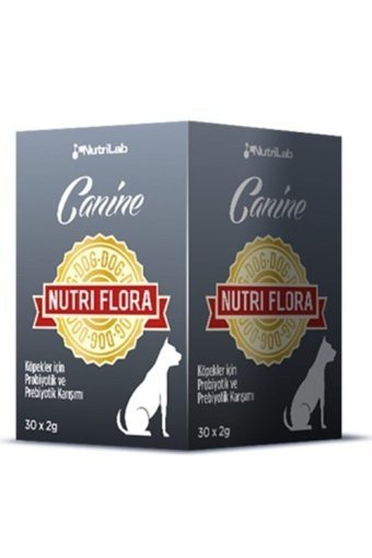 Nutrilab Nutri Flora Kemik Eklem Tüy Sağlığı İçin 2 gr 30 Adet Tablet Köpek Vitamini