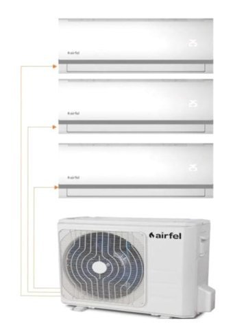 Airfel 4LMX1 24000 Btu A++ Enerji Sınıfı R410A Multi İnverter Split Duvar Tipi Klima