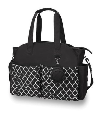 Wyanet Hespero Mommy Fashion Travel Taşınabilir Bebek Omuz Çantası Siyah