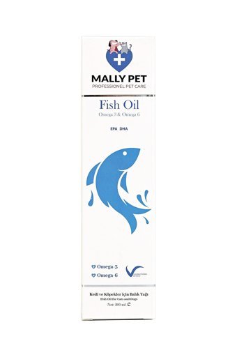 Mallypet Fish Oil Glucosamine Kemik Eklem Tüy Sağlığı İçin 200 ml 1 Adet Sıvı Köpek Vitamini