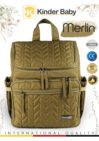Kinder Baby Merlin Termal Bebek Sırt Çantası Yeşil